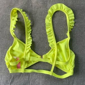 VS neon bathing suit top